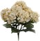 Floral Home; 20" Green Hydrangea Bush - 7 Sprays, UV Resistant Silk Flowers, Lifelike Artificial Floral, Perfect for Home, Patio & Wedding Décor - Spring & Summer Accents, Floral Home by Artificial Flowers; Category:Floral Stems; Image:4